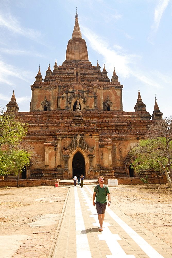 Gubyaukgyi Temple, Bagan Archaeological Zone, Buddhist temples, Mandalay, Myanmar