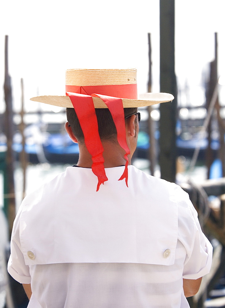 Portrait of gondolier