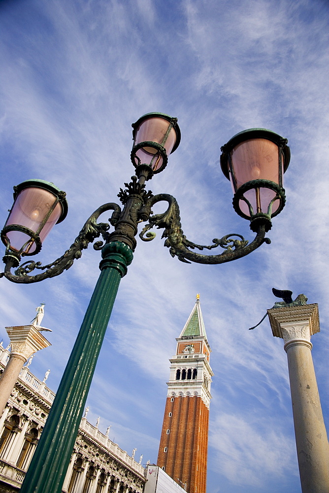 Campanile in the Piazza San Marco Venice Italy