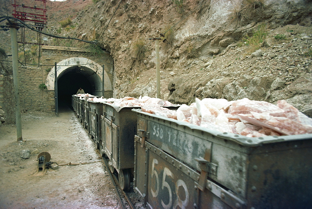 Kewra salt mines, Pakistan, Asia