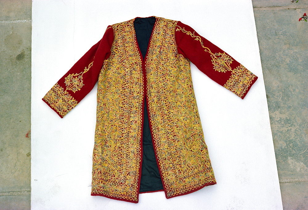 Coat embroidered in Dera Ismail Khan, Pakistan, Asia