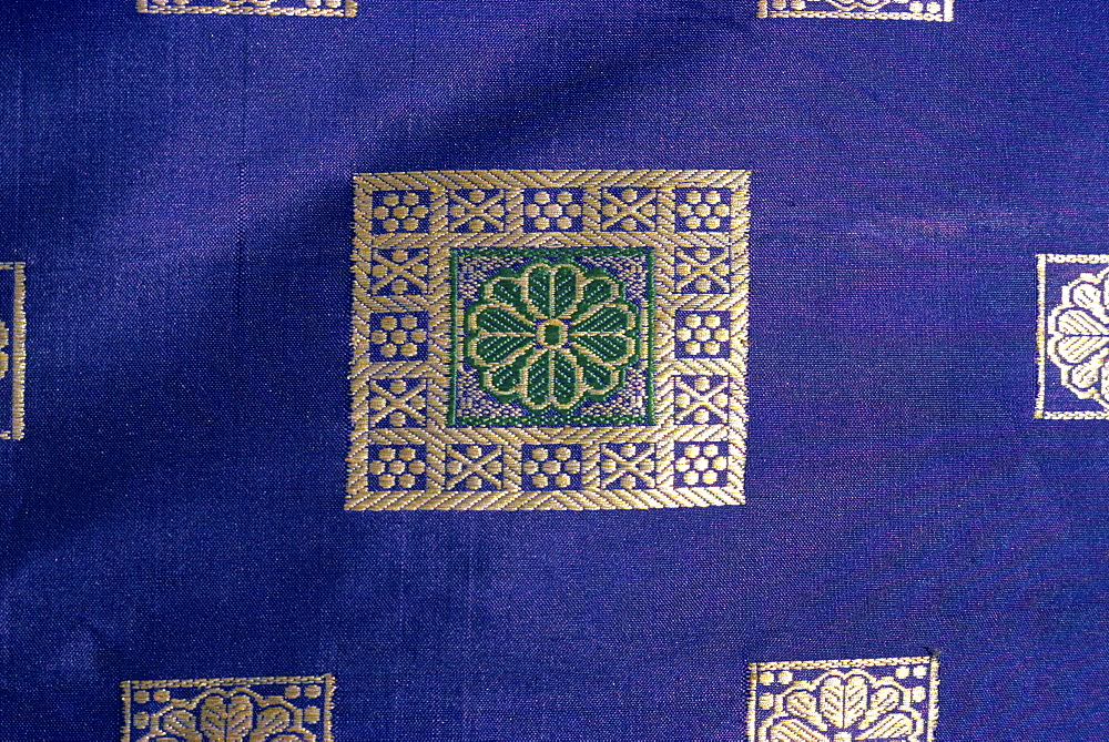 Sari material, Karachi, Pakistan, Asia