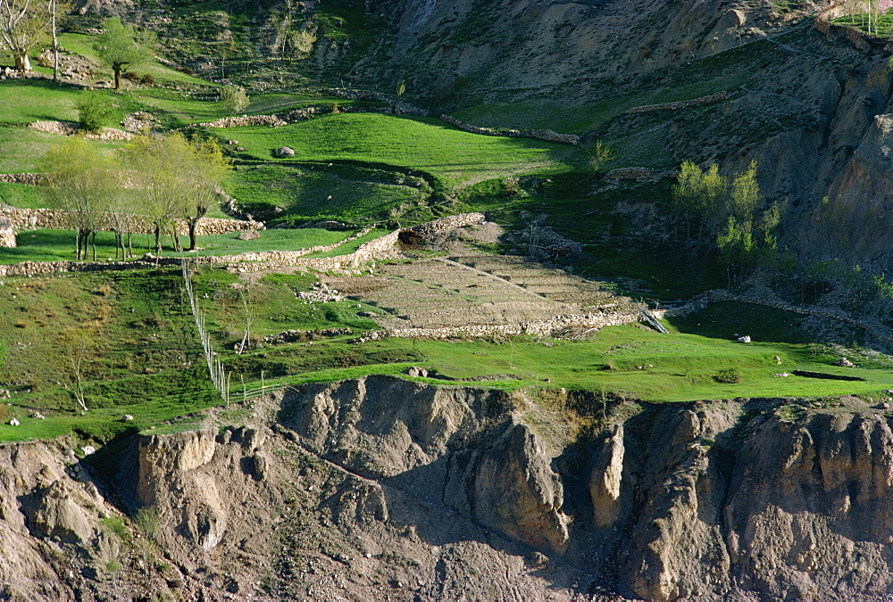 Descent to Caspian from the Elburz Mountains, Iran, Middle East