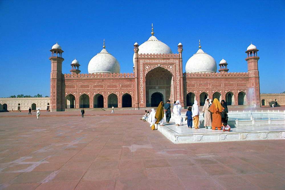 Badshahi mosque, Lahore, Punjab, Pakistan, Asia