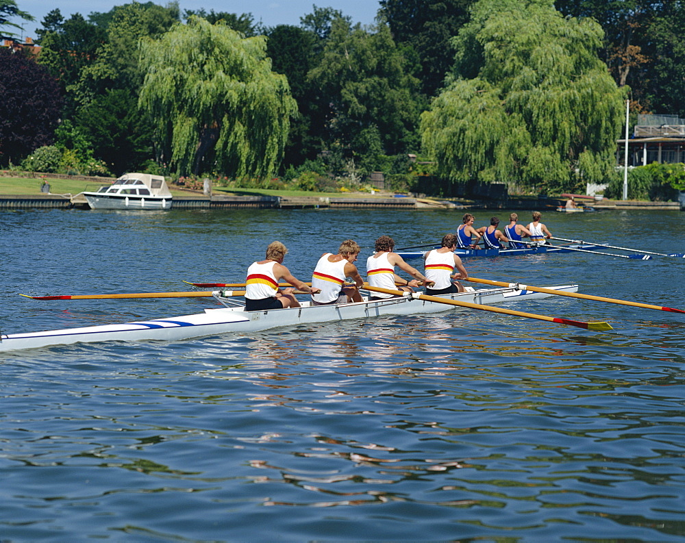 River Thames at Henley on Thames, Oxfordshire, England, United Kingdom, Europe