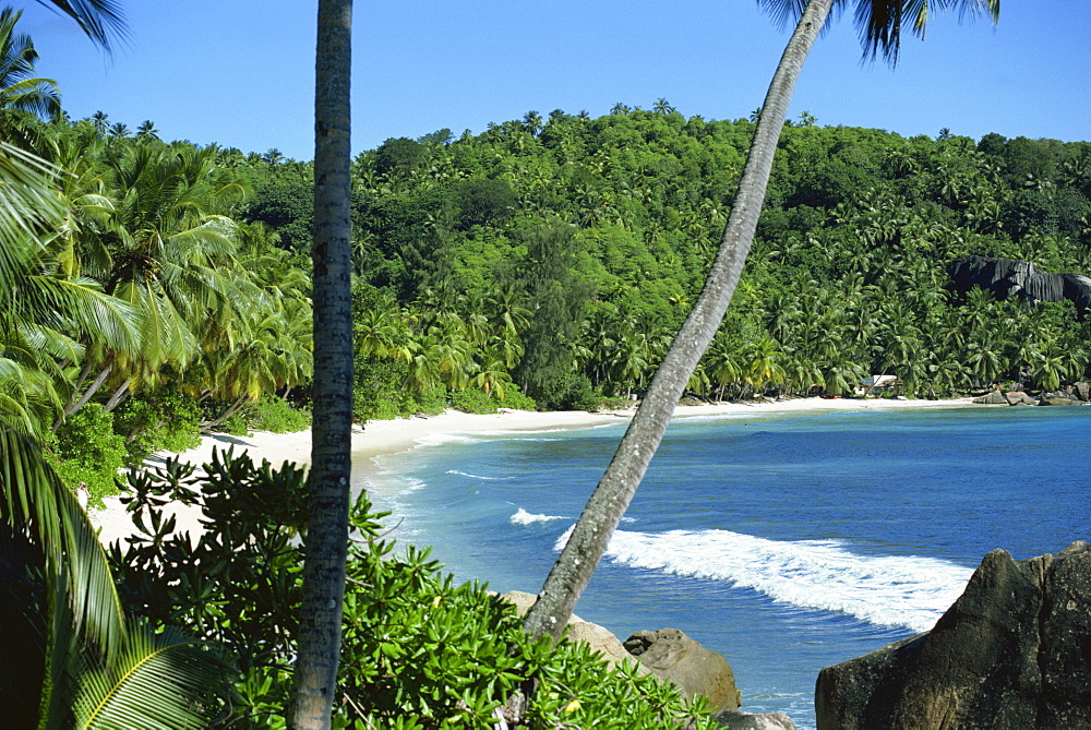 Takamaka Beach, Mahe, Seychelles, Indian Ocean, Africa