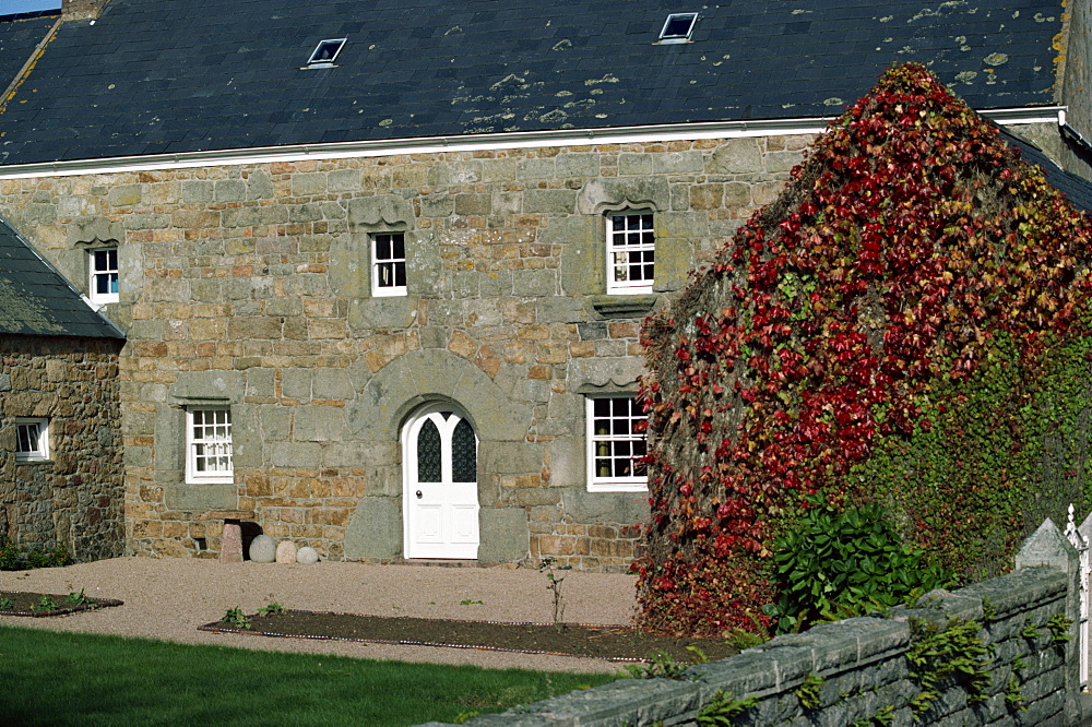 Old farm house, Jersey, Channel Islands, United Kingdom, Europe