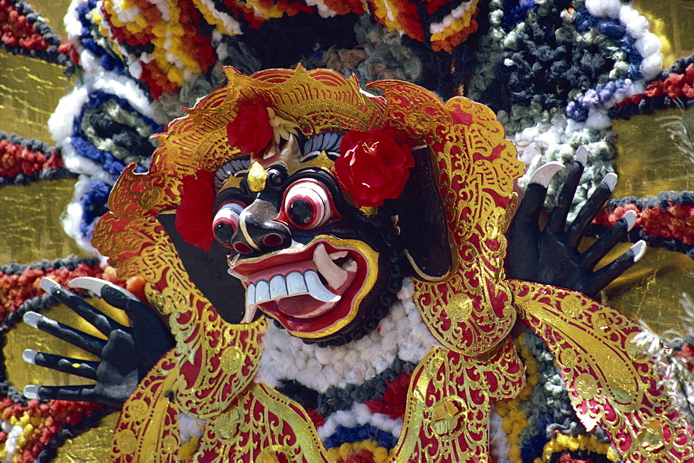 Funeral costume, Bali, Indonesia, Asia