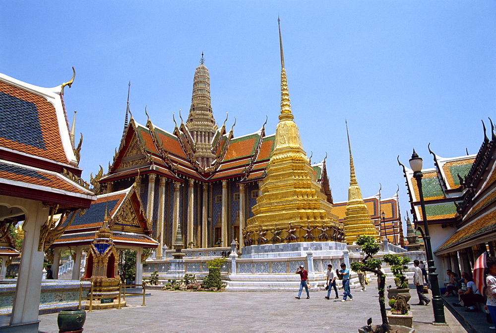 Grand Palace, Bangkok, Thailand, Southeast Asia, Asia