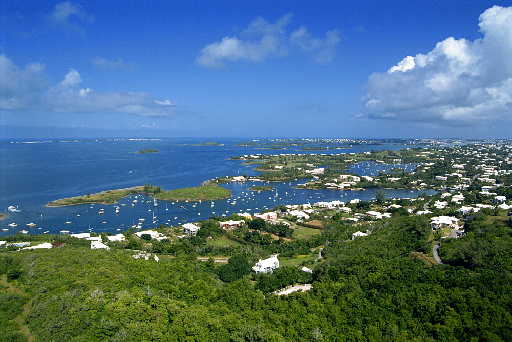 View from Gibbs Hill, Bermuda, Atlantic Ocean, Central America