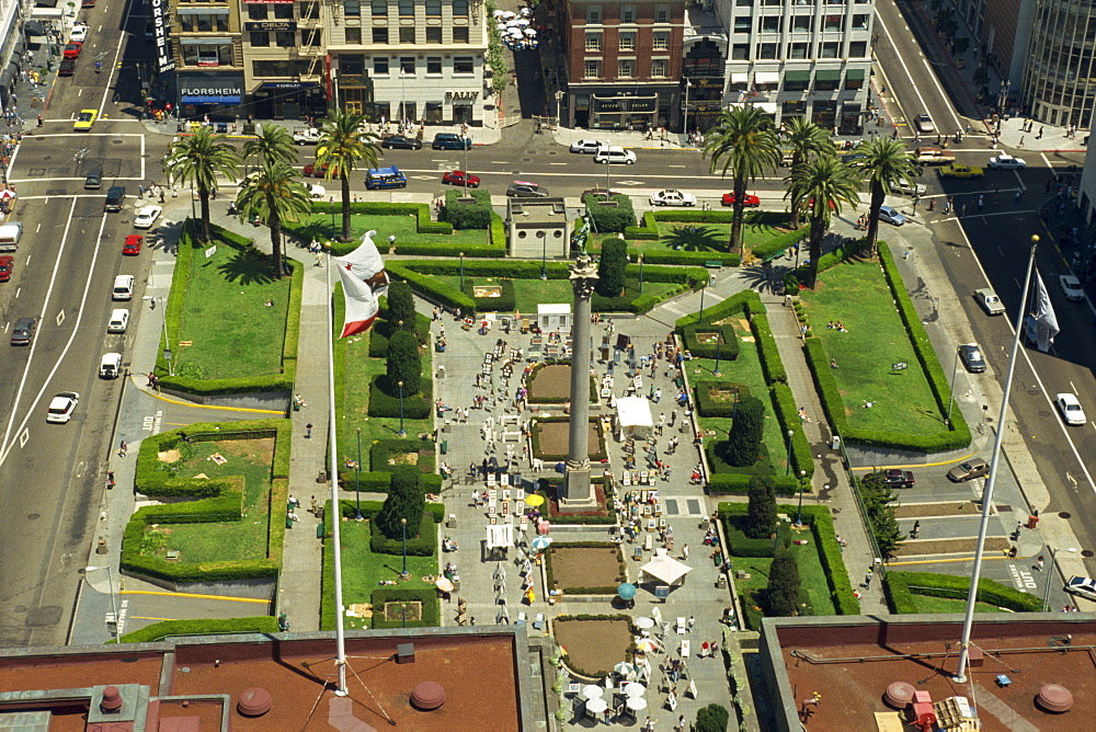 Union Square area, San Francisco, California, United States of America, North America