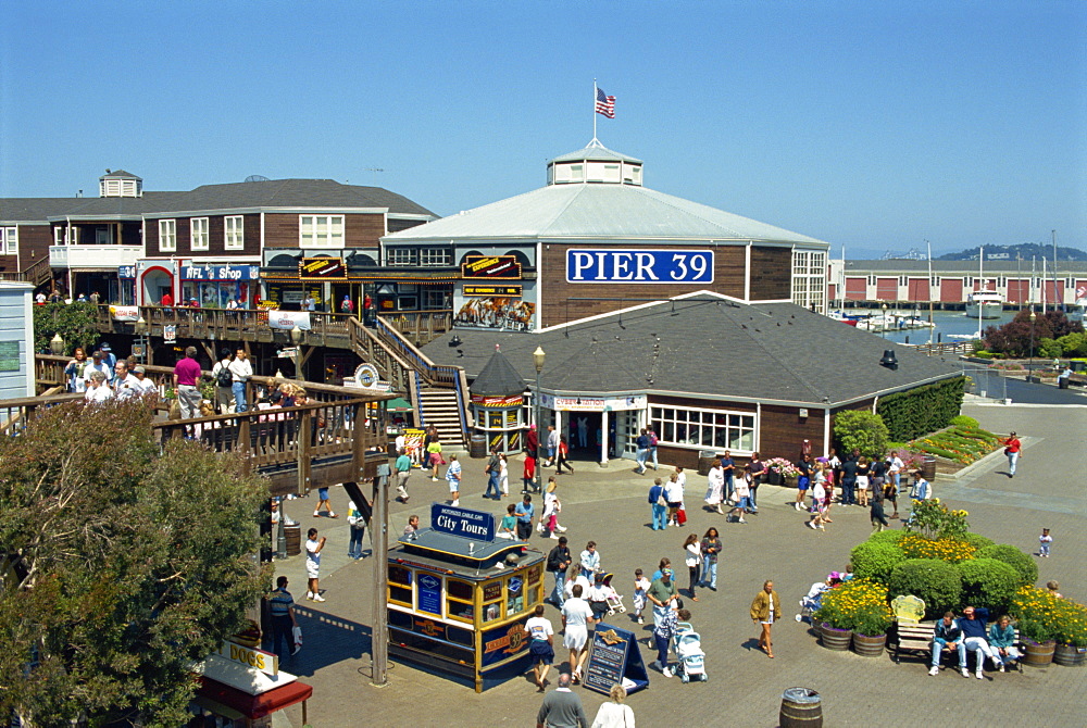 Pier 39, Fishsermans Wharf area, San Francisco, California, United States of America, North America