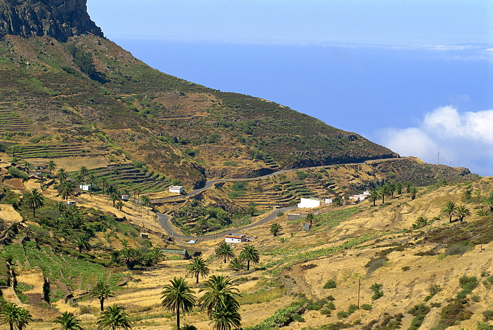 Area between Erquito and Las Hayas, La Gomera, Canary Islands, Spain, Atlantic, Europe