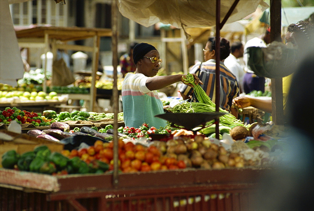 Market, Arima, Trinidad, West Indies, Caribbean, Central America