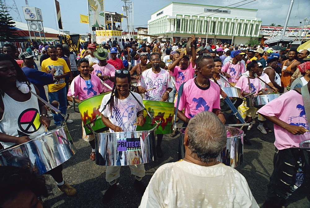 Steel band festival, Point Fortin, Trinidad, Caribbean, West Indies, Central America