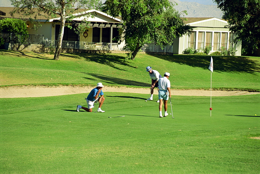 Golf, Palm Springs area, California, United States of America, North America