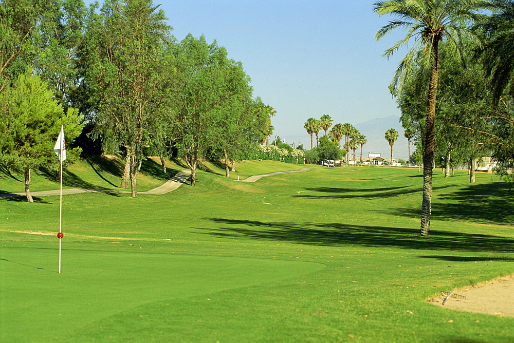 Golf, Palm Springs area, California, United States of America, North America