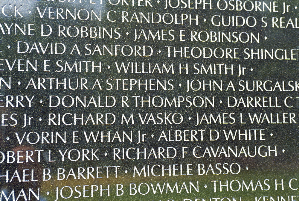 Vietnam War Memorial, Washington D.C., United States of America, North America