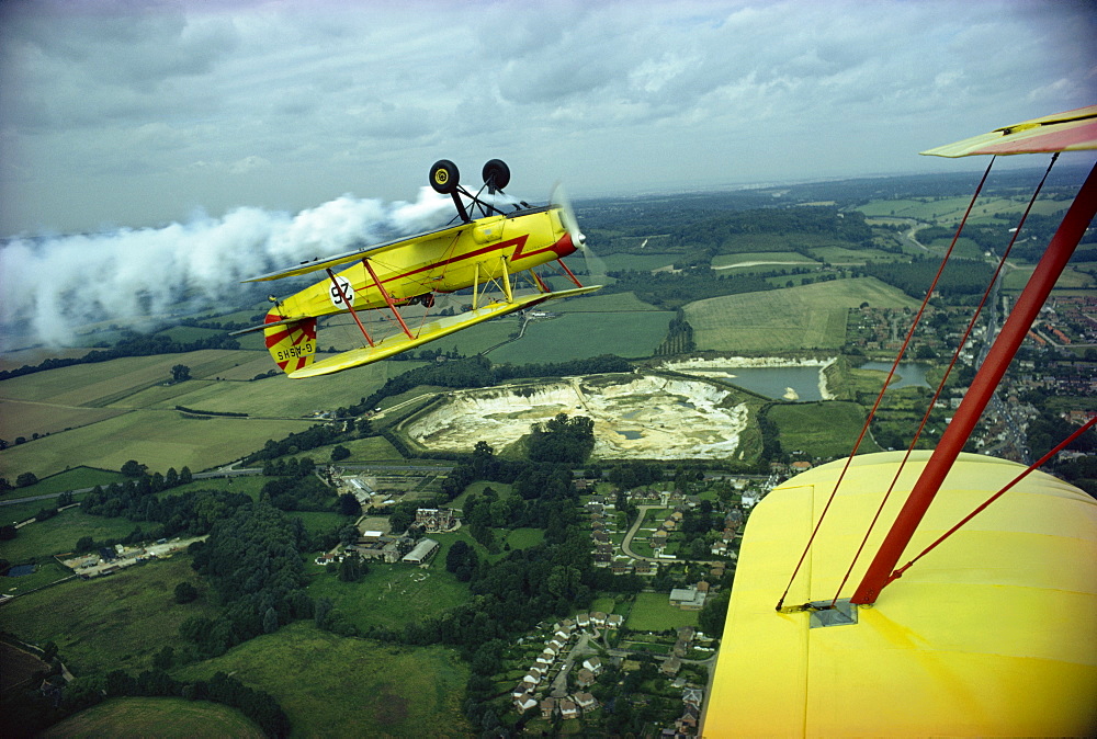 Aerobatics, Redhill, Surrey, England, United Kingdom, Europe