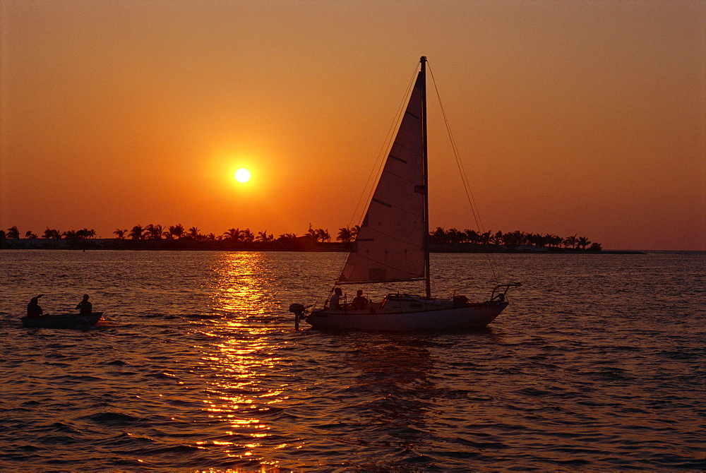 Sunset, Key West, Florida, United States of America, North America