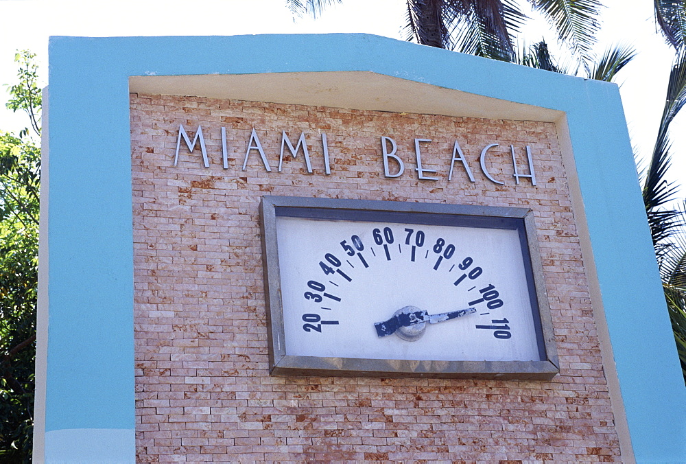 Art deco area, Miami Beach, Florida, United States of America (U.S.A.), North America