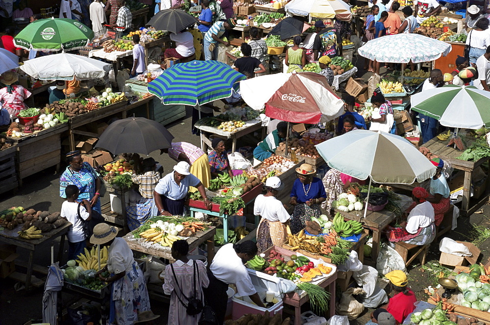 St. George's Saturday market, Grenada, Windward Islands, West Indies, Caribbean, Central America