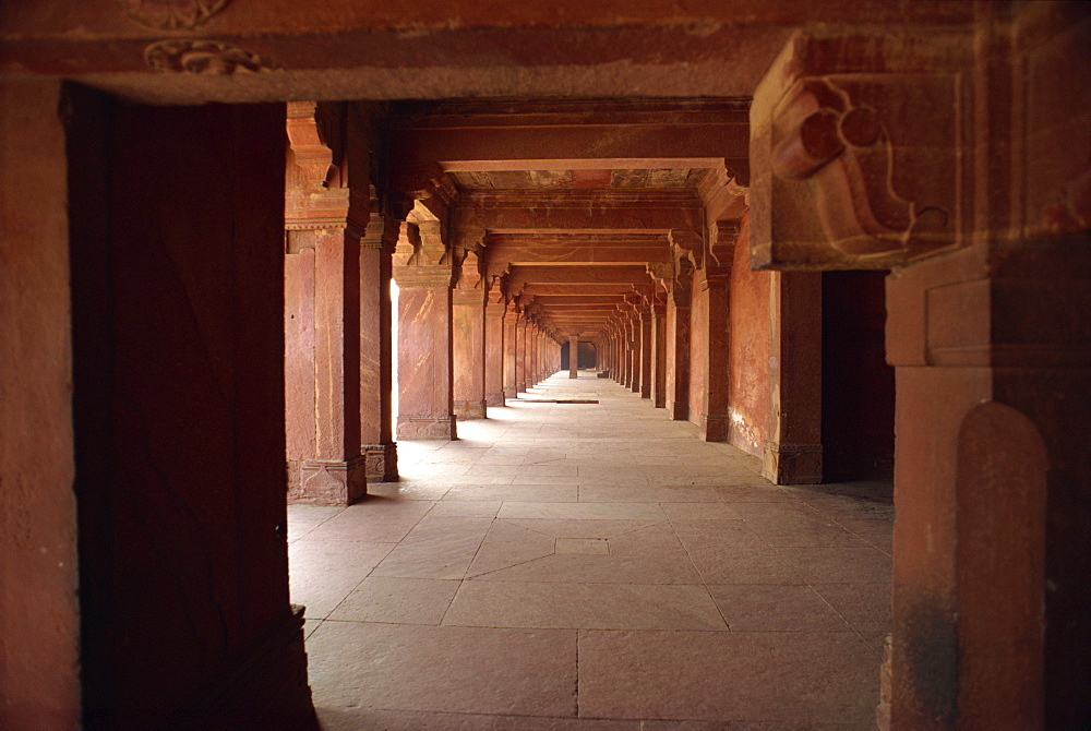 Fatehpur Sikri, UNESCO World Heritage Site, built by Akbar in 1570 as his administrative capital, later abandoned, Uttar Pradesh state, India, Asia