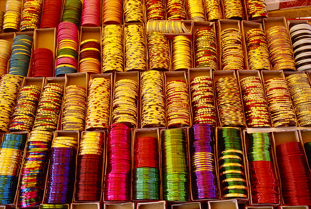 Bangles for sale, Jodhpur, Rajasthan state, India, Asia