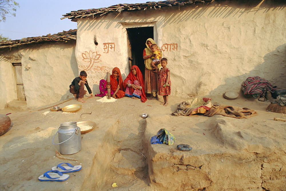 Village life, Deogarh, Rajasthan, India