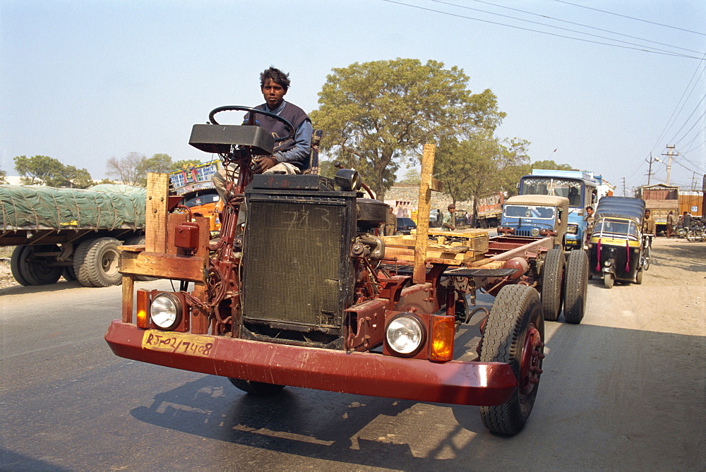 Transport, Chittorgarh, Rajasthan state, India, Asia