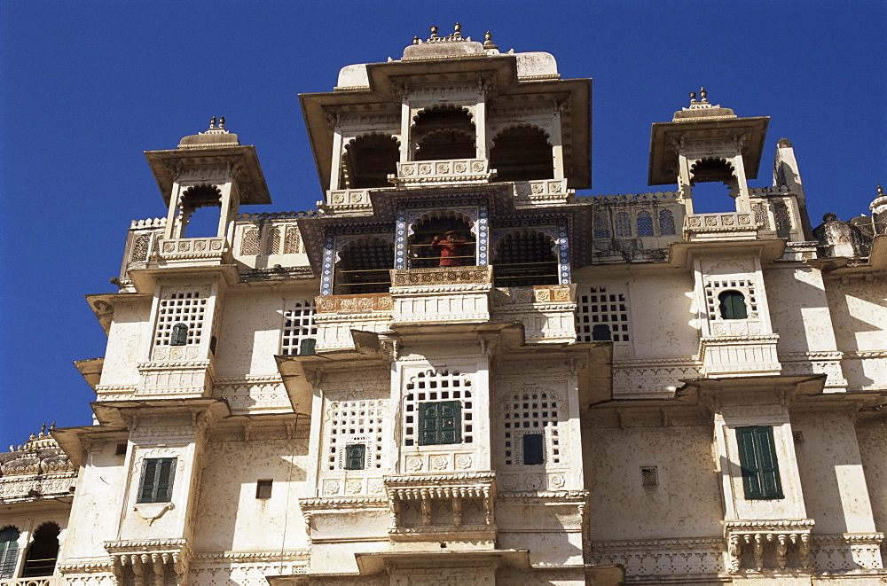 The City Palace, built in 1775, Udaipur, Rajasthan state, India, Asia