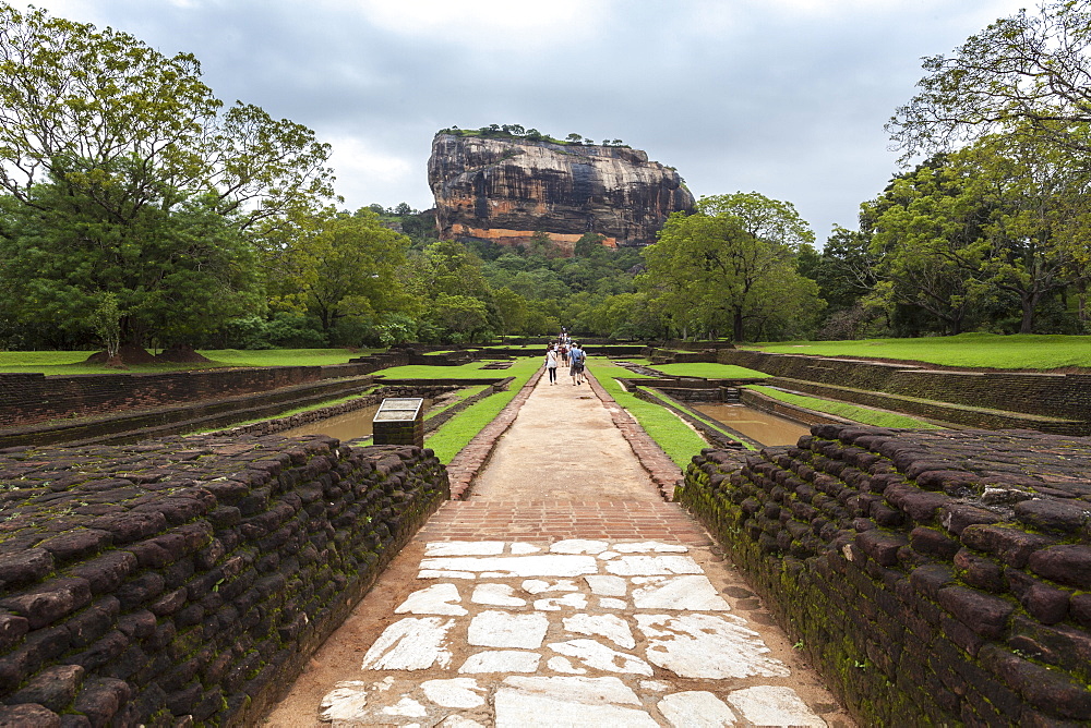 Sigiriya (Lion Rock), UNESCO World Heritage Site, Sri Lanka, Asia 