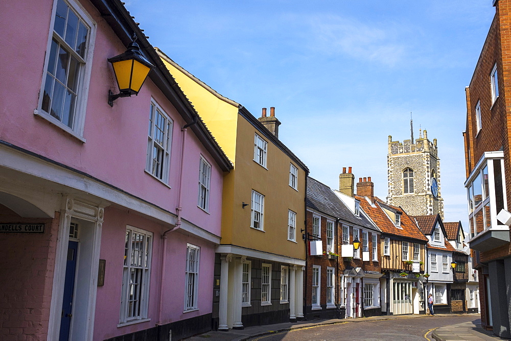 Elm Hill, Norwich, England, UK, Europe