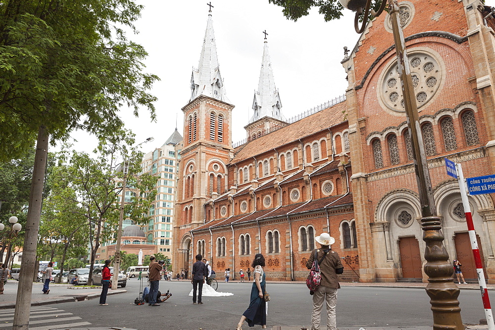 Notre Dame Cathedral, Ho Chi Minh City, Vietnam, Indochina, Southeast Asia, Asia