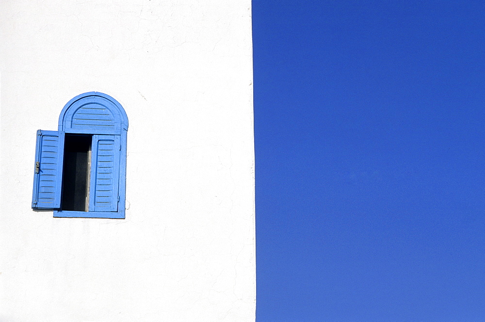 Blue window and shutter, Essaouira, Morocco