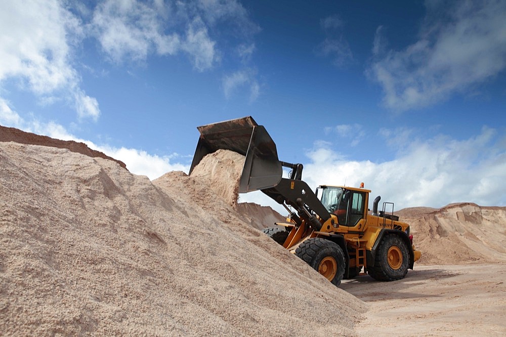 Winsford, a small village in Cheshire with a mine that supplies nearly 60% of the country's grit salt..