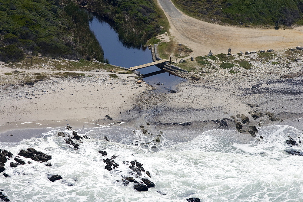 Secluded spot on Garden Route.  Walker Bay, South Africa