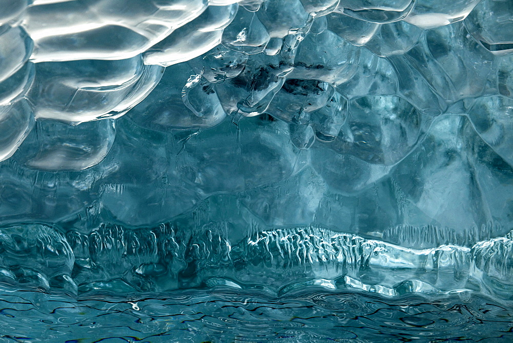 Fresh water pure ice, Antarctica