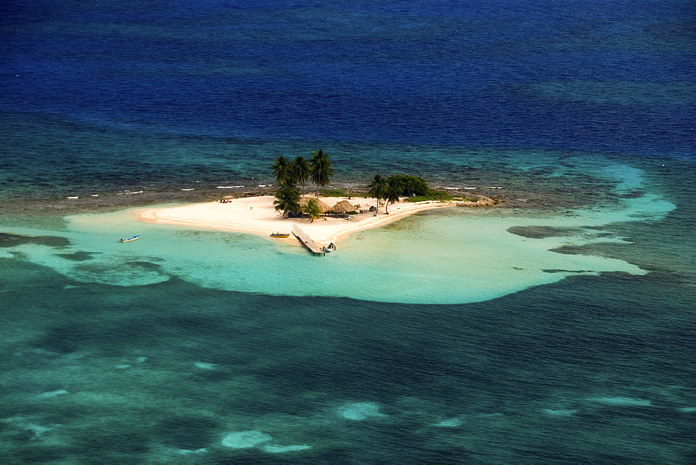 coral key, Belize barrier reef