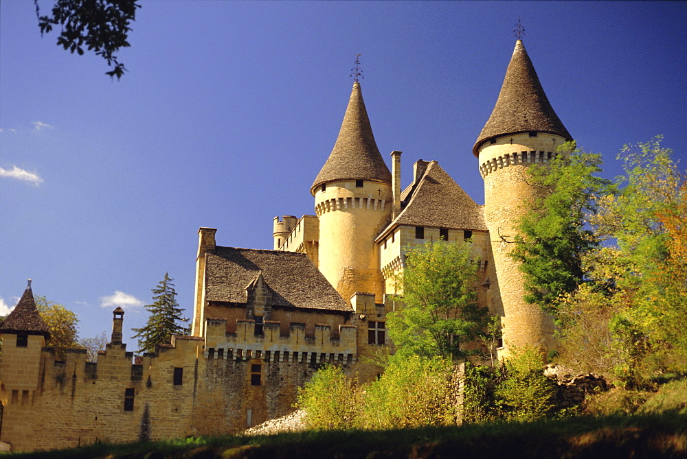 Puymartin castle, Dordogne, Aquitaine, France, Europe