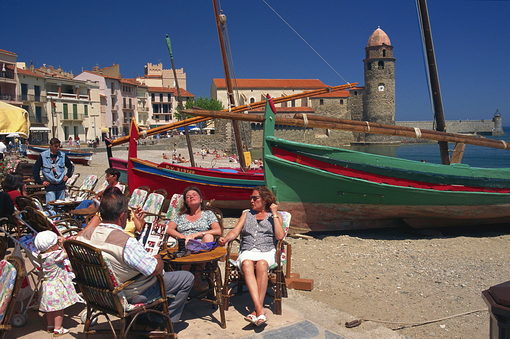 Collioure, Pyrenees Orientales, Languedoc Roussillon, Cote Vermeille, France, Europe