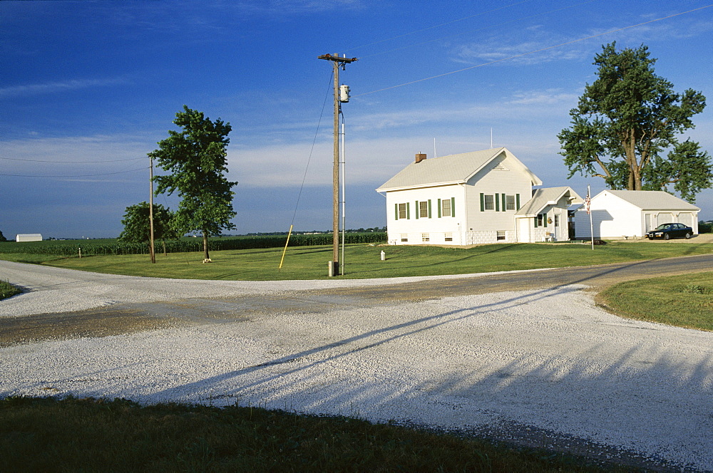 Crossroads, Hudson, Illinois, Midwest, United States of America (U.S.A.), North America