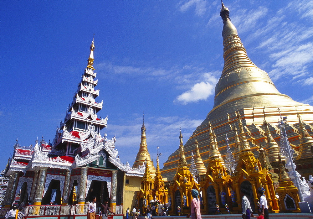 Shwedagon Pagoda, Rangoon, Myanmar