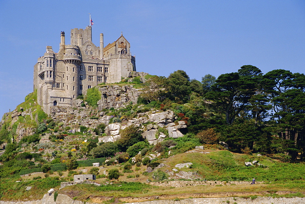 St Michael's Mount, Castle, Cornwall, England, UK