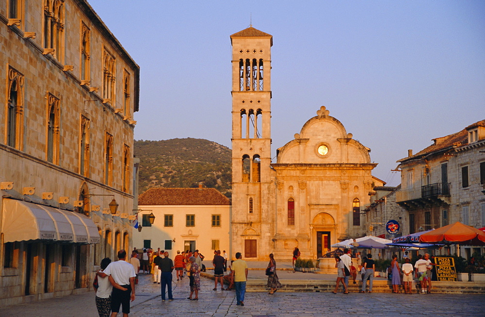 St Stephen's cathedral, Hvar, Hvar Island, Croatia