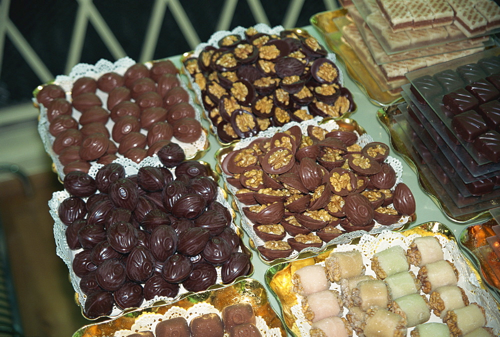 Confectionery, Neuhaus store, Brussels, Belgium, Europe