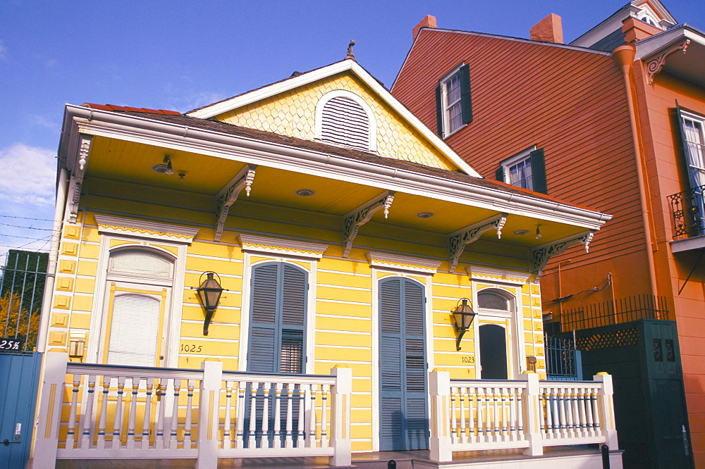 Domestic architecture, New Orleans, Louisiana, United States of America, North America