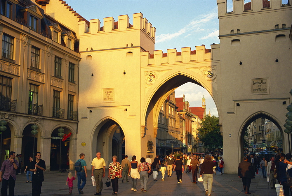 Karl's Gate (Tor), Munich, Bavaria, Germany, Europe