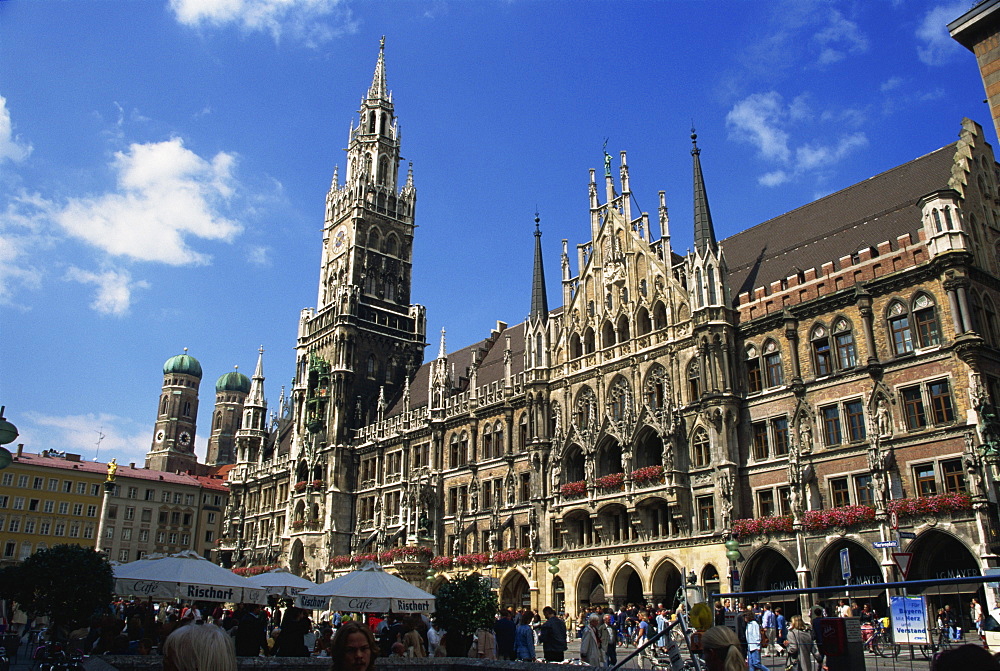 New City Hall, Marienplatz, Munich, Bavaria, Germany, Europe