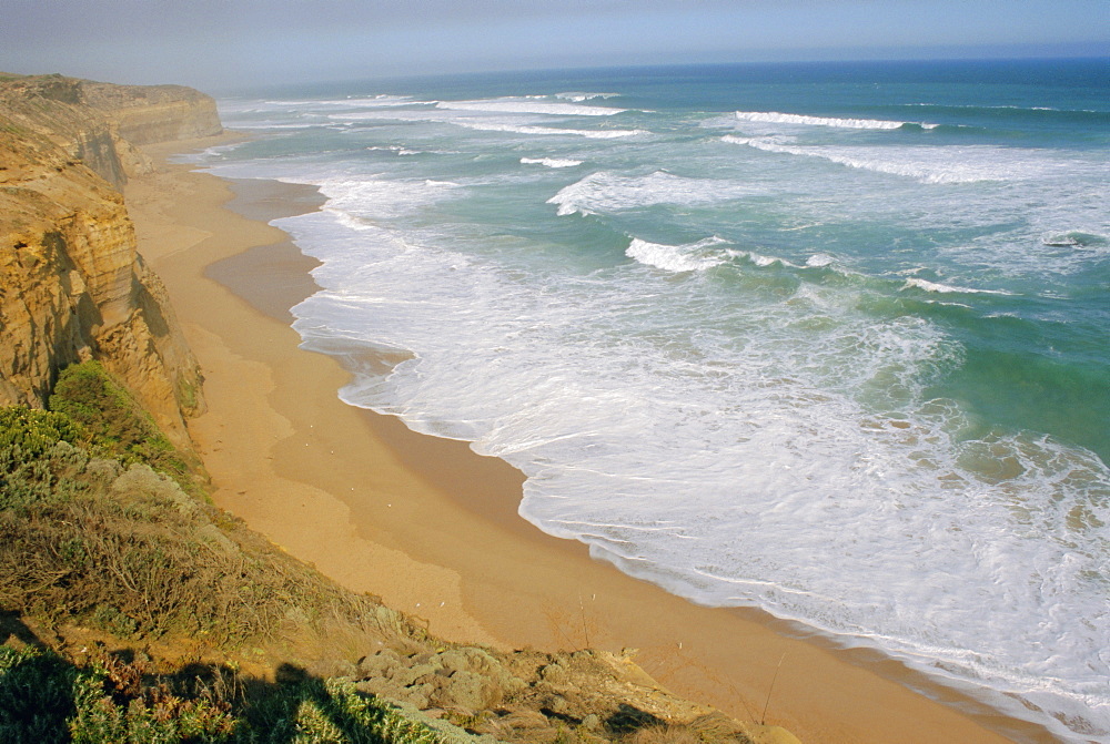 Coast at Gibson's Steps, Great Southern Ocean, Great Ocean Road, Victoria, Australia